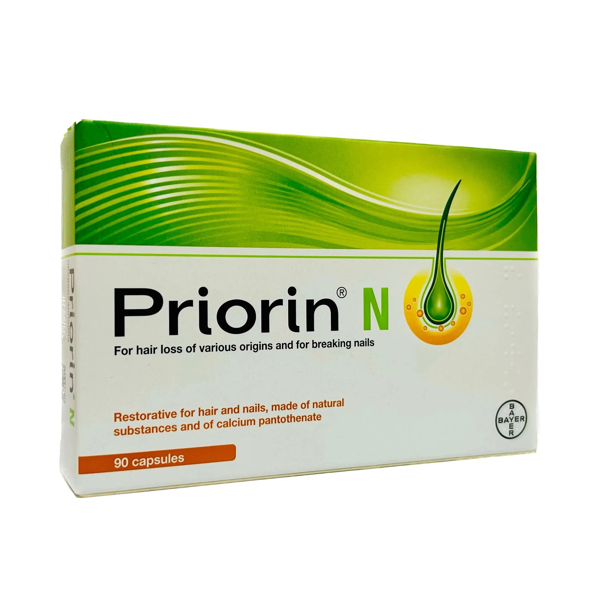Priorin Priorin N Hair Growth Capsules – 90 Capsules (30-Day Supply) | Reduces Hair Loss - Image 7