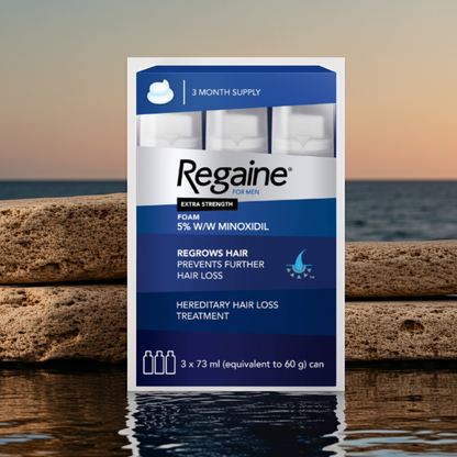 Regaine Regaine For Men 5% Hair Regrowth Foam 73ml - 3 Pack - Image 3