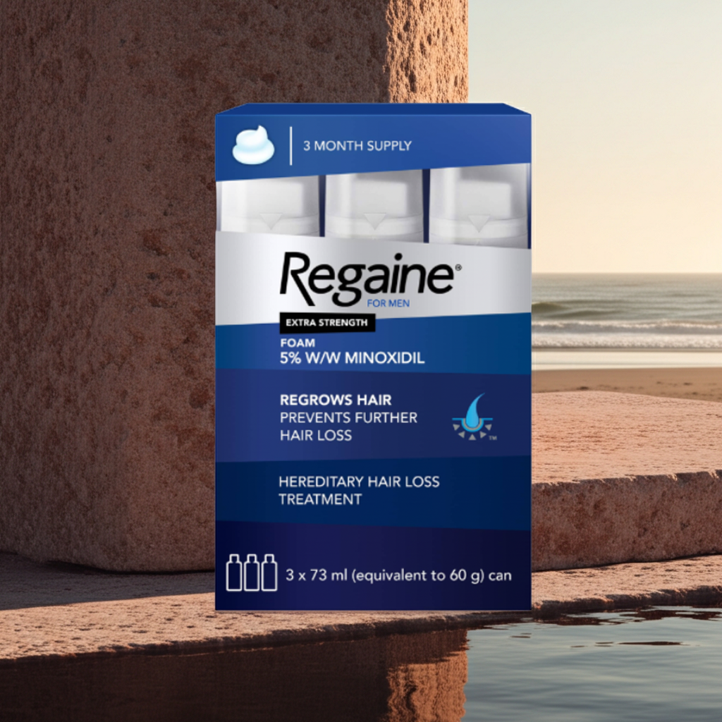 Regaine Regaine For Men 5% Hair Regrowth Foam 73ml - 3 Pack - Image 4