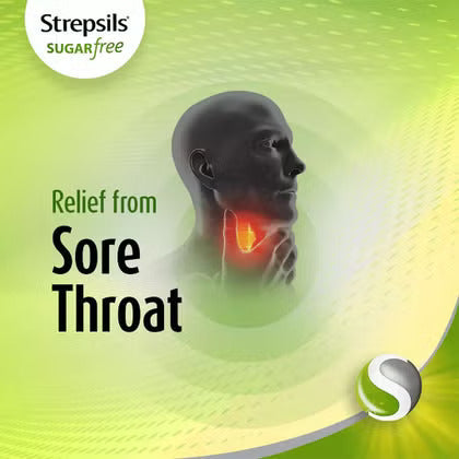 Strepsils Lemon Sugar Free Lozenges 16's Strepsils