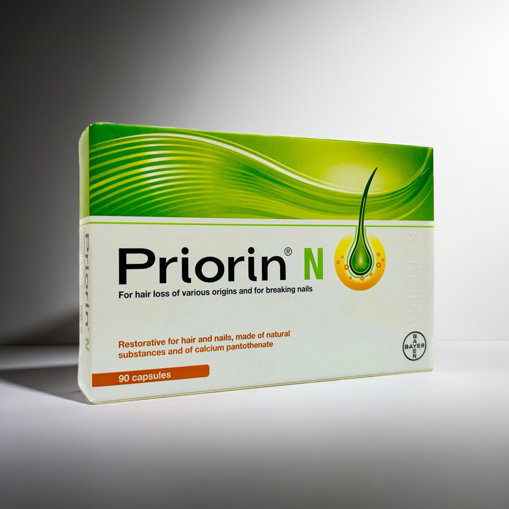 Priorin Priorin N Hair Growth Capsules – 90 Capsules (30-Day Supply) | Reduces Hair Loss - Image 2