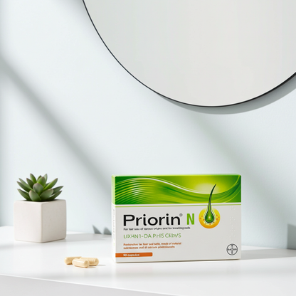 Priorin Priorin N Hair Growth Capsules – 90 Capsules (30-Day Supply) | Reduces Hair Loss - Image 3