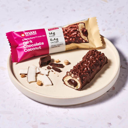Maxi Nutrition Bar Dark Chocolate & Coconut 45G - Box of 12pcs Maxi Nutrition