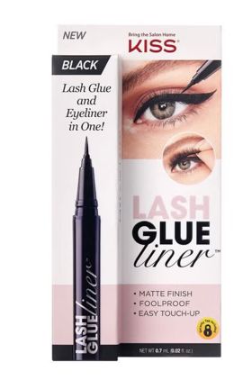 Kiss Lash Glue Liner 0.7 mL Black 1's KLIN01C KISS