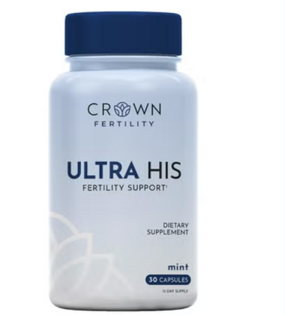 Crown Fertility Ultra His Fertility Support Capsules 60's Crown Fertility