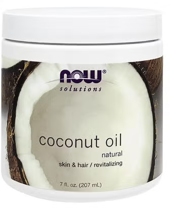 Now Solutions Natural Coconut Oil For Skin & Hair Revitalizing 207ml Now