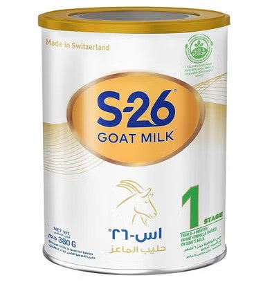 S-26 Goat Milk Stage 1 Baby Milk Formula For 0 To 6 Months 380g S-26