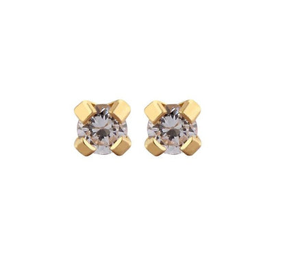 STUDEX TINY TIPS CHILDREN'S EARRINGS TT-740 2mm CZ STUDEX