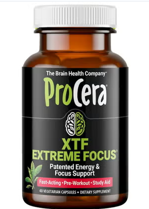 Procera XTF Extreme Focus Supplement Capsules, Pack of 40's Procera
