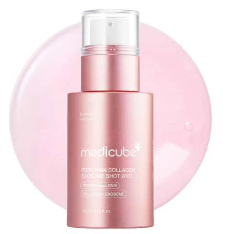 Medicube PDRN 2000 Pink Collagen Exosome Shot Serum 30ml Medicube