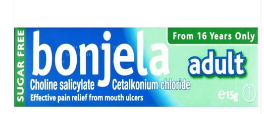 Bonjela Gel 15gm Tube bonjela