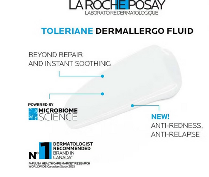 La Roche-Posay Toleriane Dermallergo Fluide Face Moisturizer For Sensitive Skin 40ml La Roche Posay