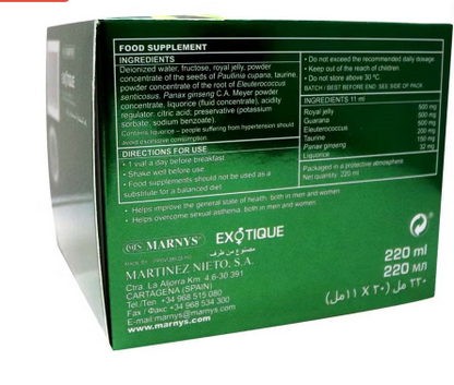 Marnys Marnys Exotique Vials 11 mL 20's - Image 2