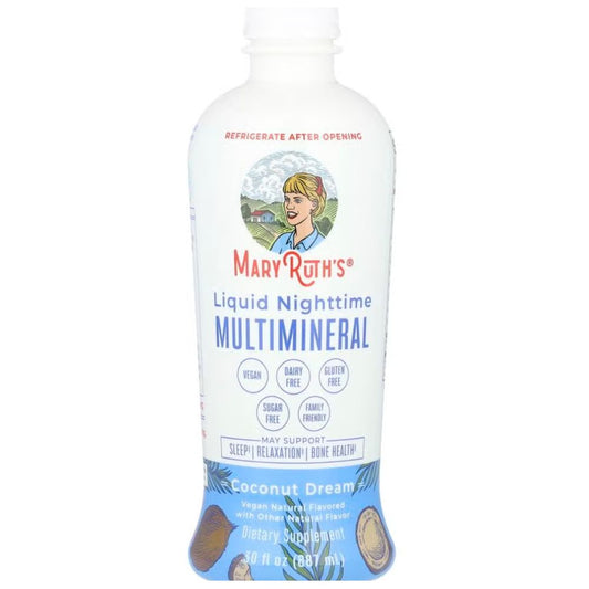 Mary Ruth's Multimineral, 887 Ml, Coconut Dream, Supports bone, muscle, and nervous system health Mary Ruth's