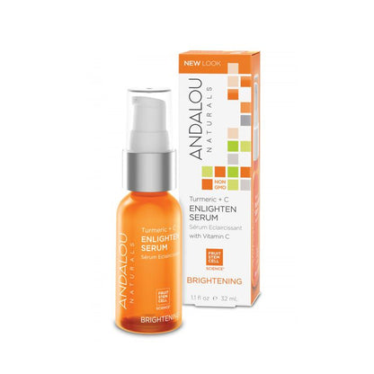Andalou Naturals Turmeric + C Enlighten Serum - 32 ml Andalou Naturals