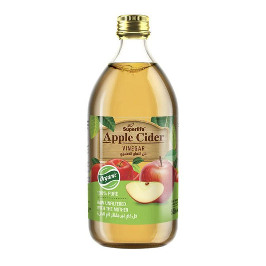 Superlife Organic Apple Cider Vinegar - 500 ml Superlife
