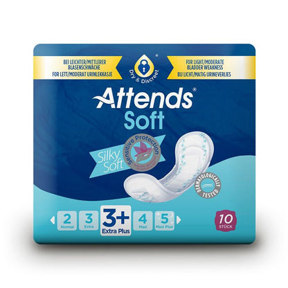 Attends Soft 3 Extra Plus 10's Incontinence Adult Diapers Attends