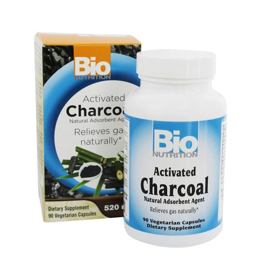 Bio Nutrition Activated Coconut Charcoal 520 mg 90 Capsule Bio Nutrition
