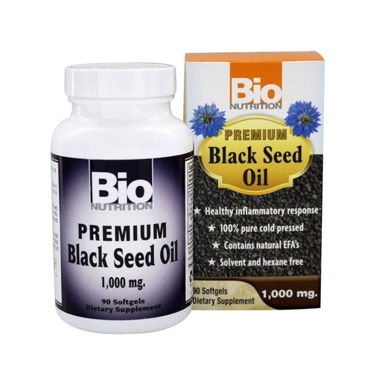 Bio Nutrition Black Seed Oil 1000 mg 90 Capsules Bio Nutrition
