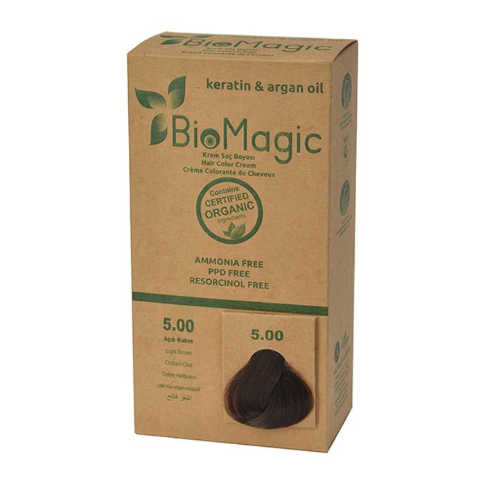 BioMagic Hair Color - 5 Light Brown BioMagic