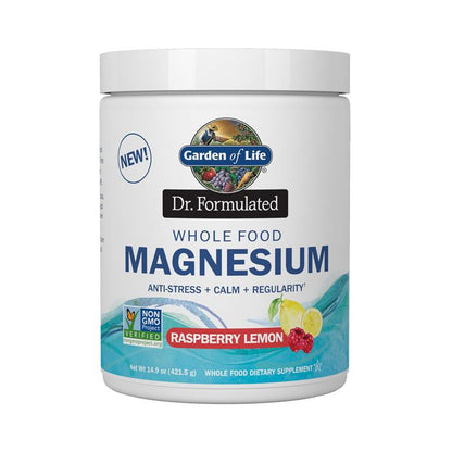 Garden of Life Dr. Formulated Magnesium Raspberry Lemon - 421.5g Garden of Life