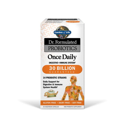 Garden of Life Dr. Formulated Probiotics Once Daily - 30 Capsules Garden of Life