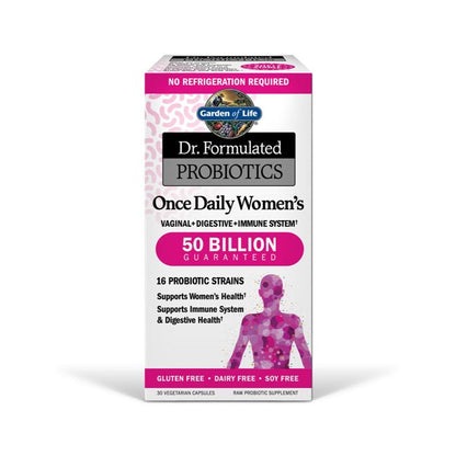 Garden of Life Dr. Formulated Probiotics Once Daily Women 50 Billion - 30 Capsules Garden of Life