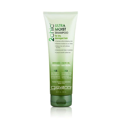 Giovanni 2Chic Avocado & Olive Ultra Moist Shampoo - 250ml Giovanni