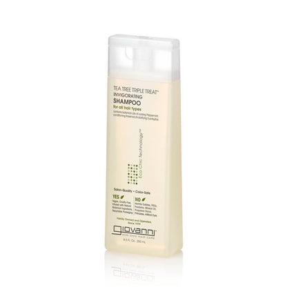 Giovanni Tea Tree Triple Treat Shampoo - 250ml Giovanni