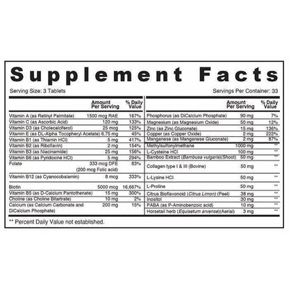 Sunshine Sunshine Nutrition Hair Max 100 Tablets - Image 4
