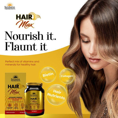 Sunshine Sunshine Nutrition Hair Max 100 Tablets - Image 5
