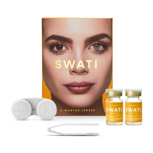 Swati Contact Lens Honey 6 Months Swati