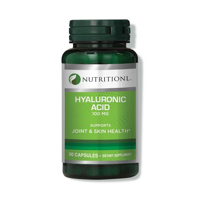Nutritionl Hyaluronic Acid Caps 30's Nutritionl