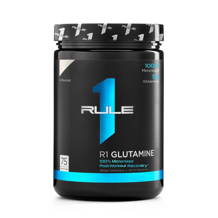 RULE 1 Glutamine 75 Servings Unflavored - 375g RULE 1