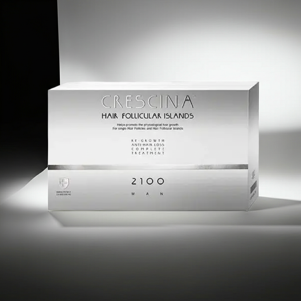 Crescina Crescina HFSC Transdermic 2100 – Maximum Strength Hair Regrowth Vials for Men (20 Vials) - Image 1